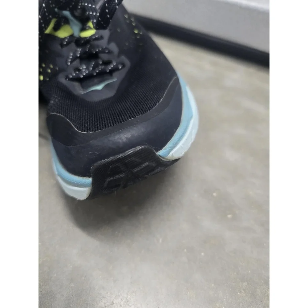 Hoka One One Challenger ATR‎ 6 Women's Trail Running Shoes Black Aqua Size 8B